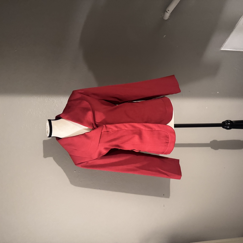 Elegant Red Women's Blazer